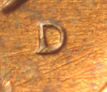1968-D-Lincoln-Memorial-Cent---Two-Different-Mint-Mark-Styles?